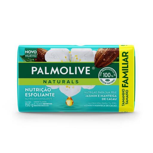 SABONETE PALMOLIVE NATS 150G. JASMIM E MANTEIGA DE KARITE