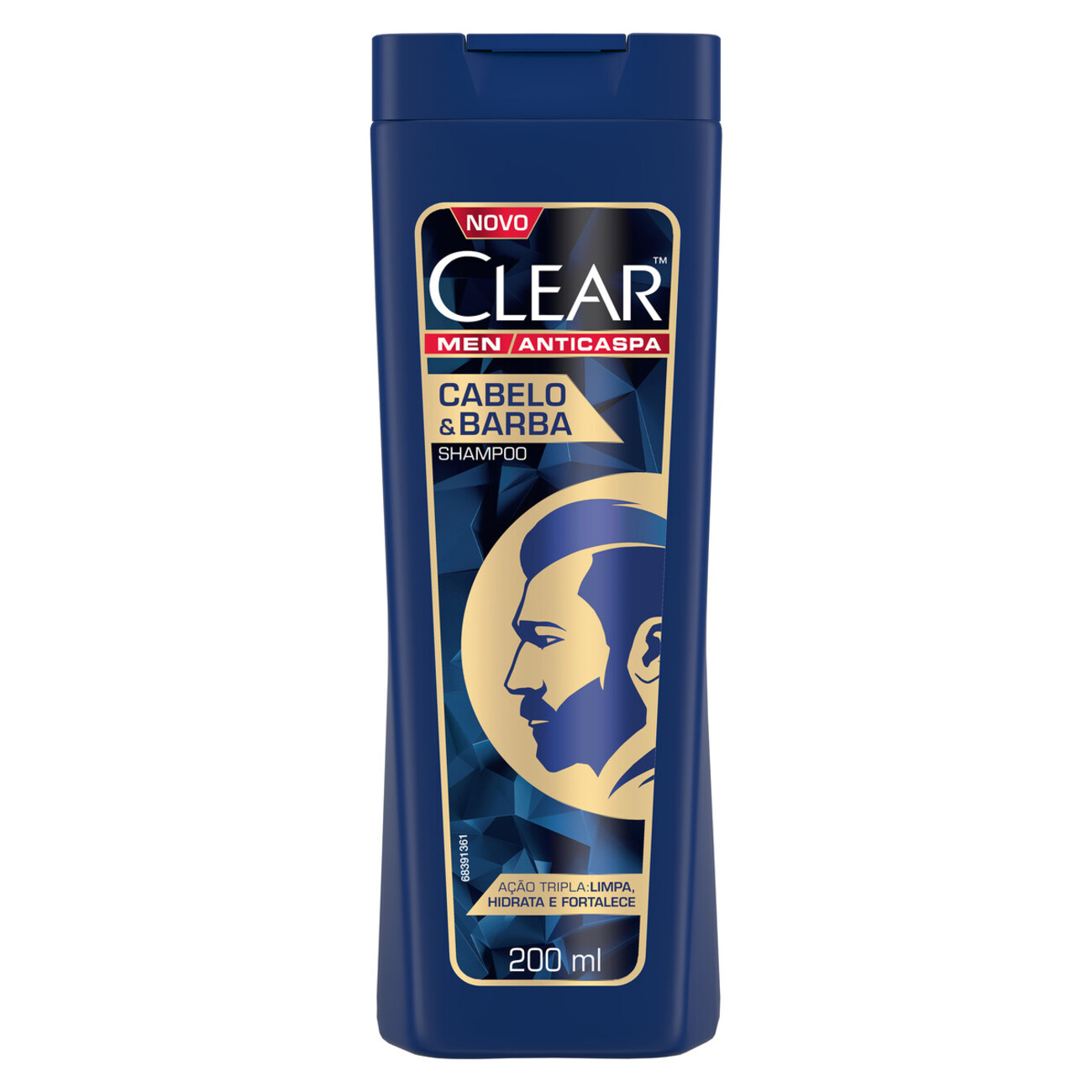 SHAMPOO DOVE 200ML CABELO BARBA