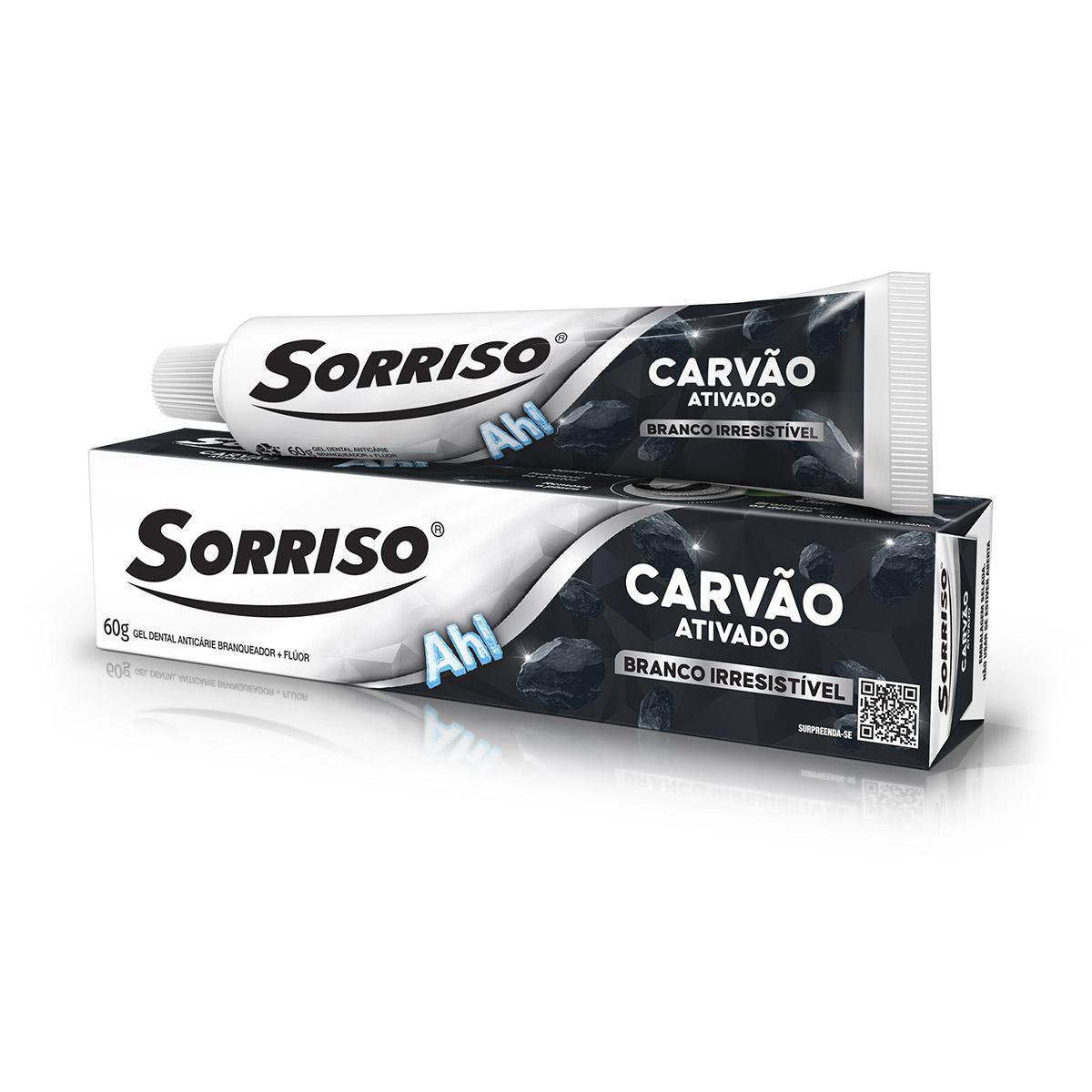 CREME DENTAL SORRISO 60G CARVAO