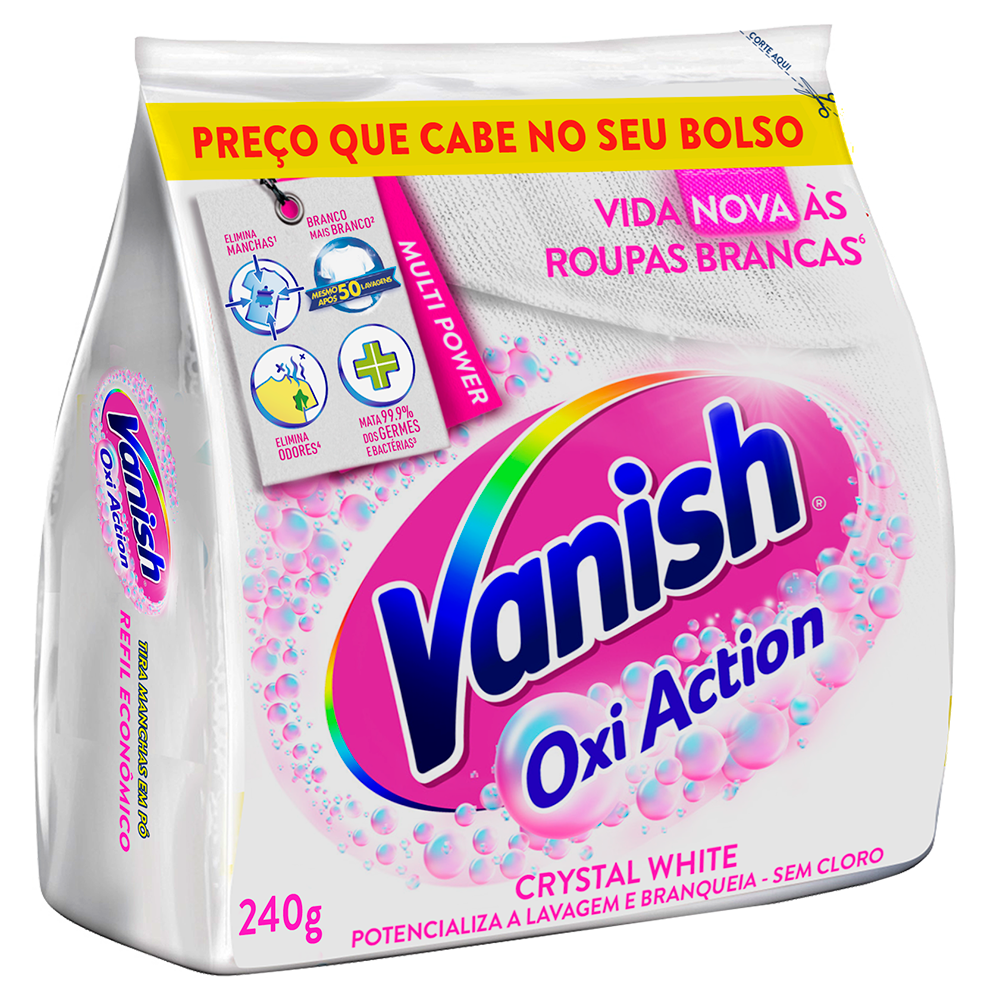 ALVEJANTE VANISH PO 240G WHITE ANTIBACTERIANO