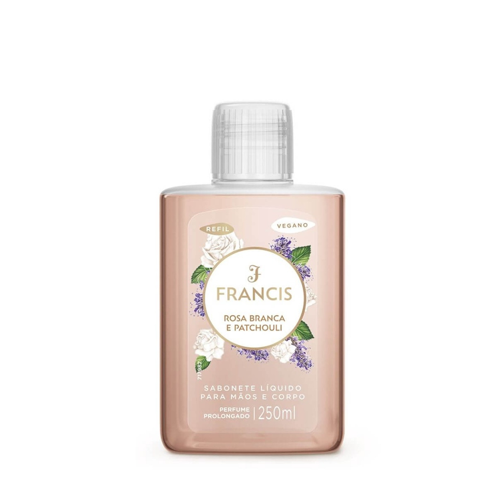 SABONETE LIQUIDO REFIL FRANCIS 250ML BRANCO