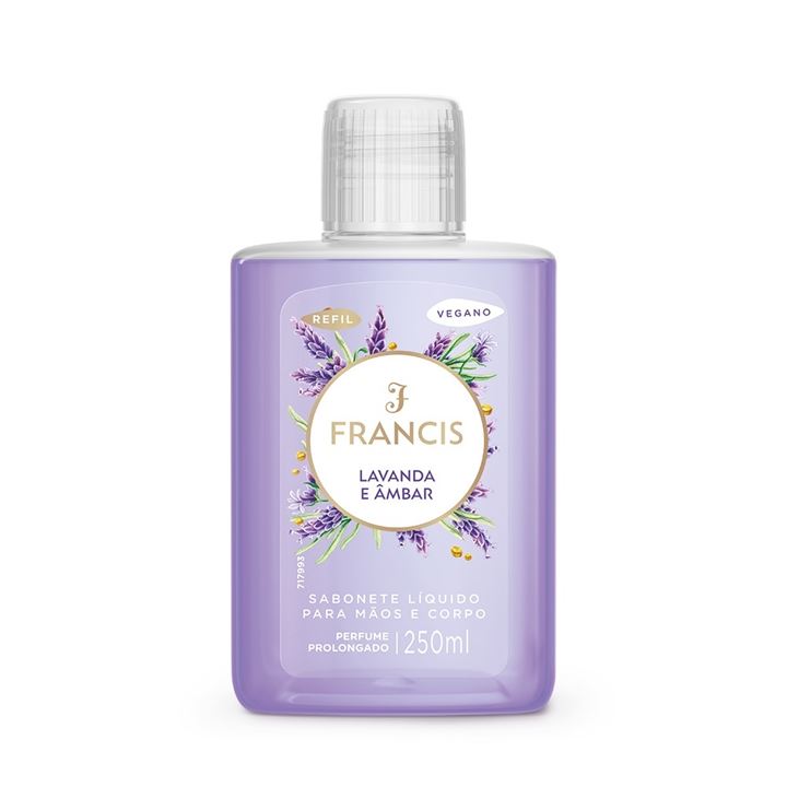 SABONETE LIQUIDO REFIL FRANCIS 250ML LILAS