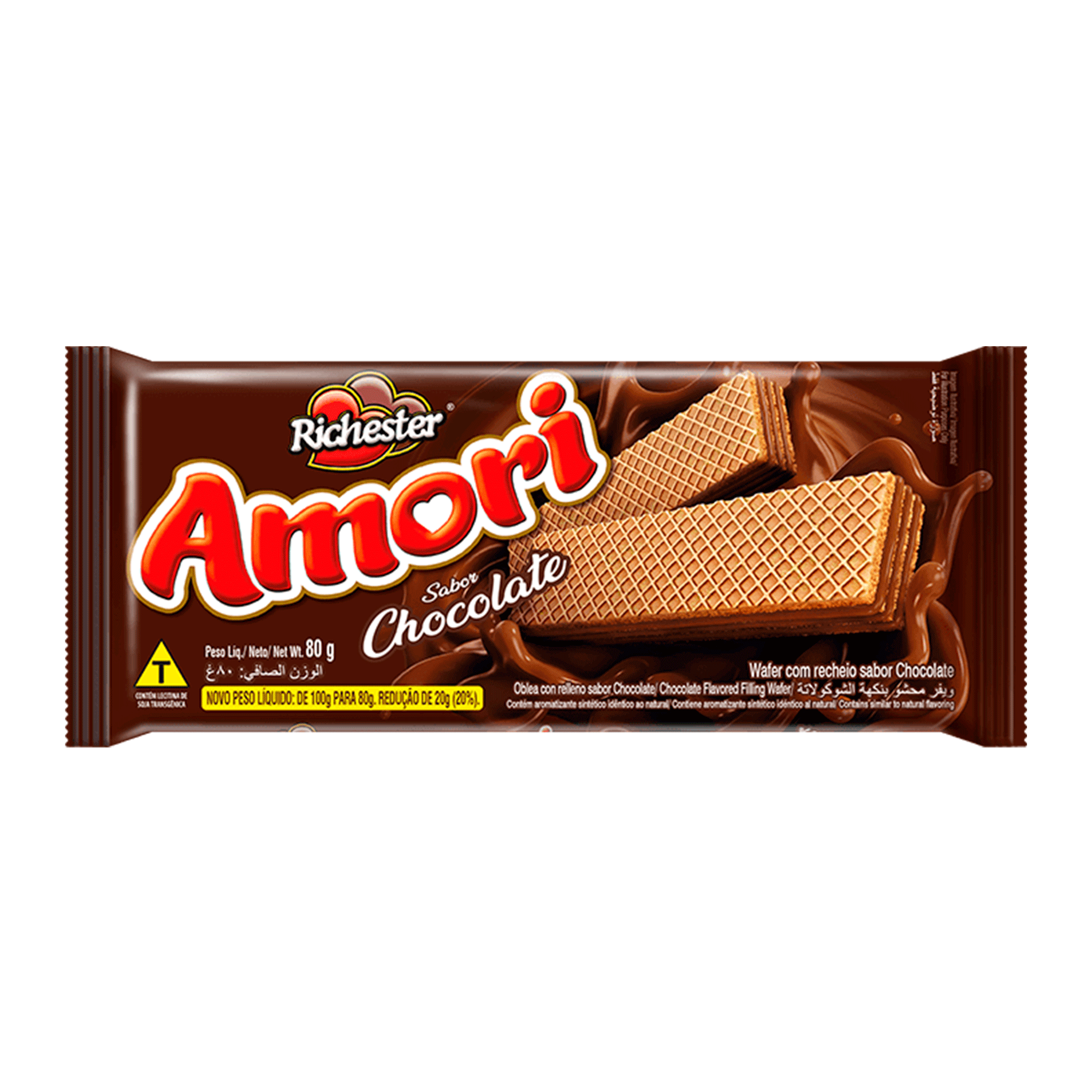 BISC RICHESTER WAFER AMORI 80G CHOCOLATE