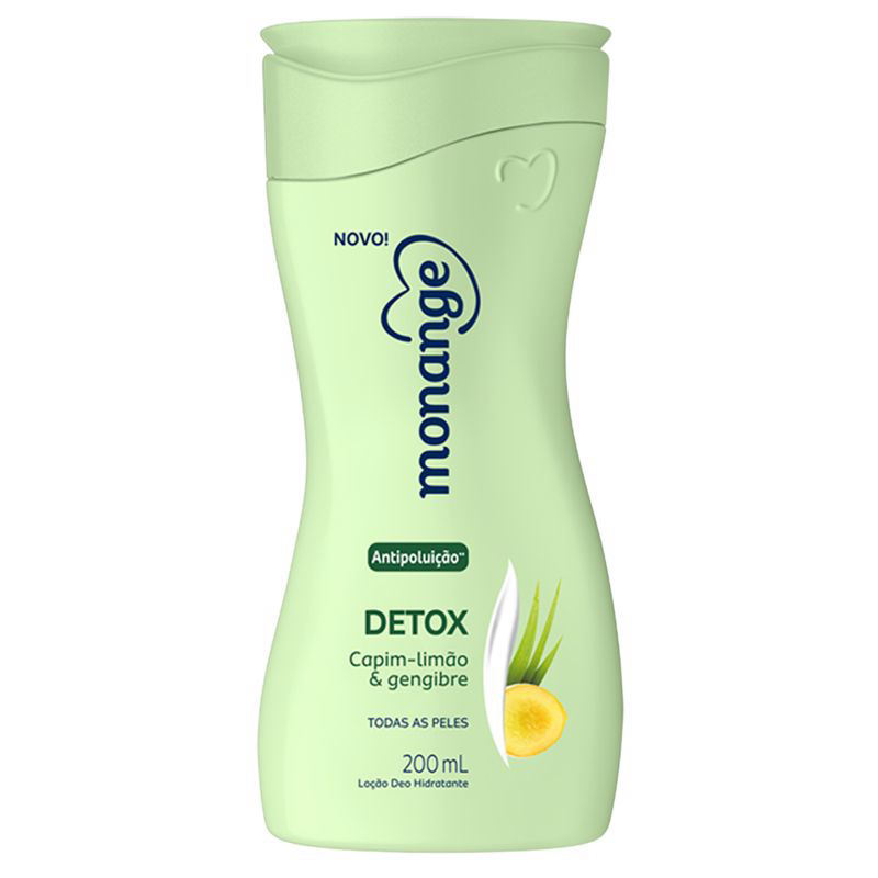 LOÇÃO MONANGE DES HIDRATANTE 200ML DETOX