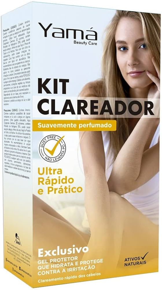 KIT CLAREADOR YAMA BEAUTY CARE 140G CAMOMILA