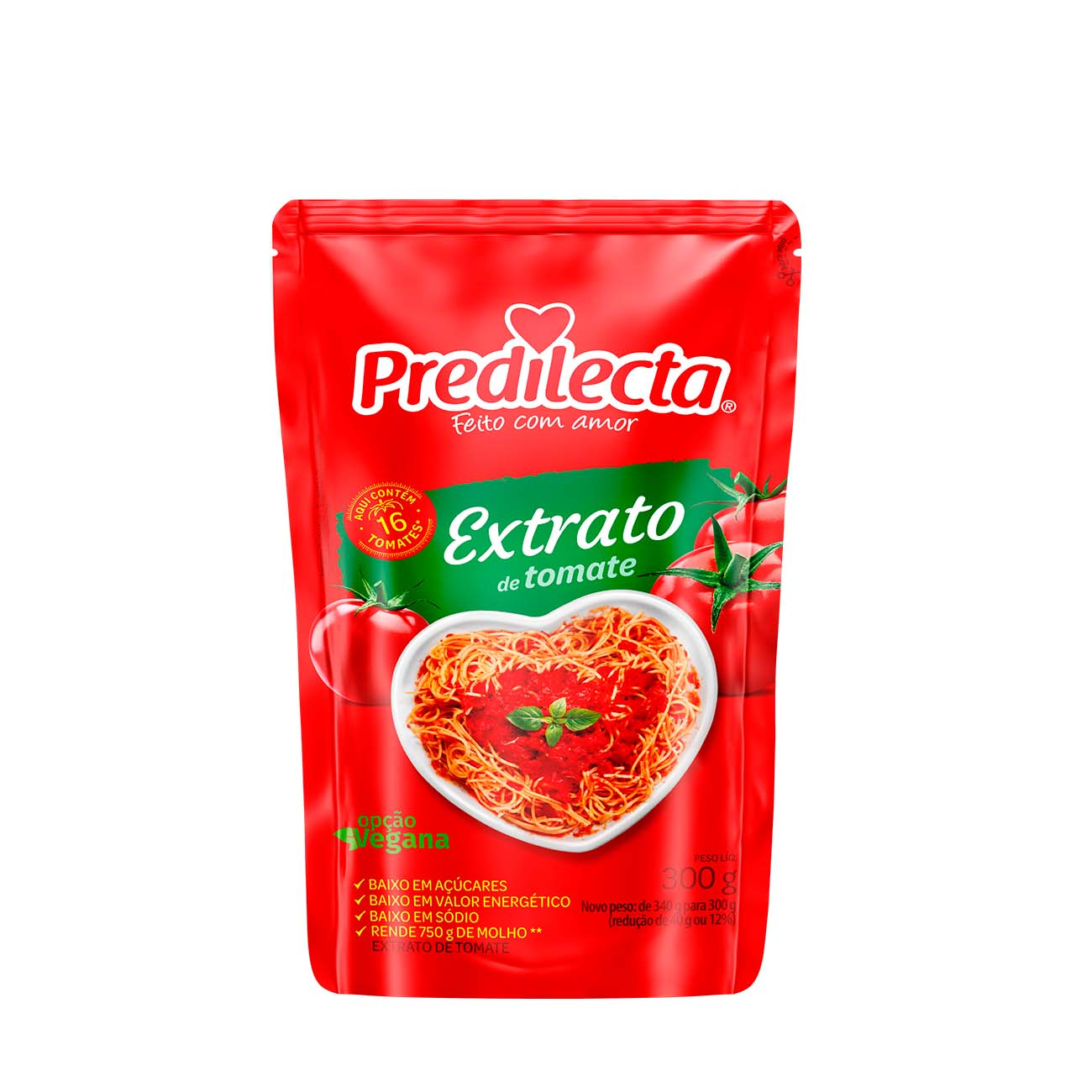 EXTRATO DE TOMATE PREDILECTA SACHE 300G