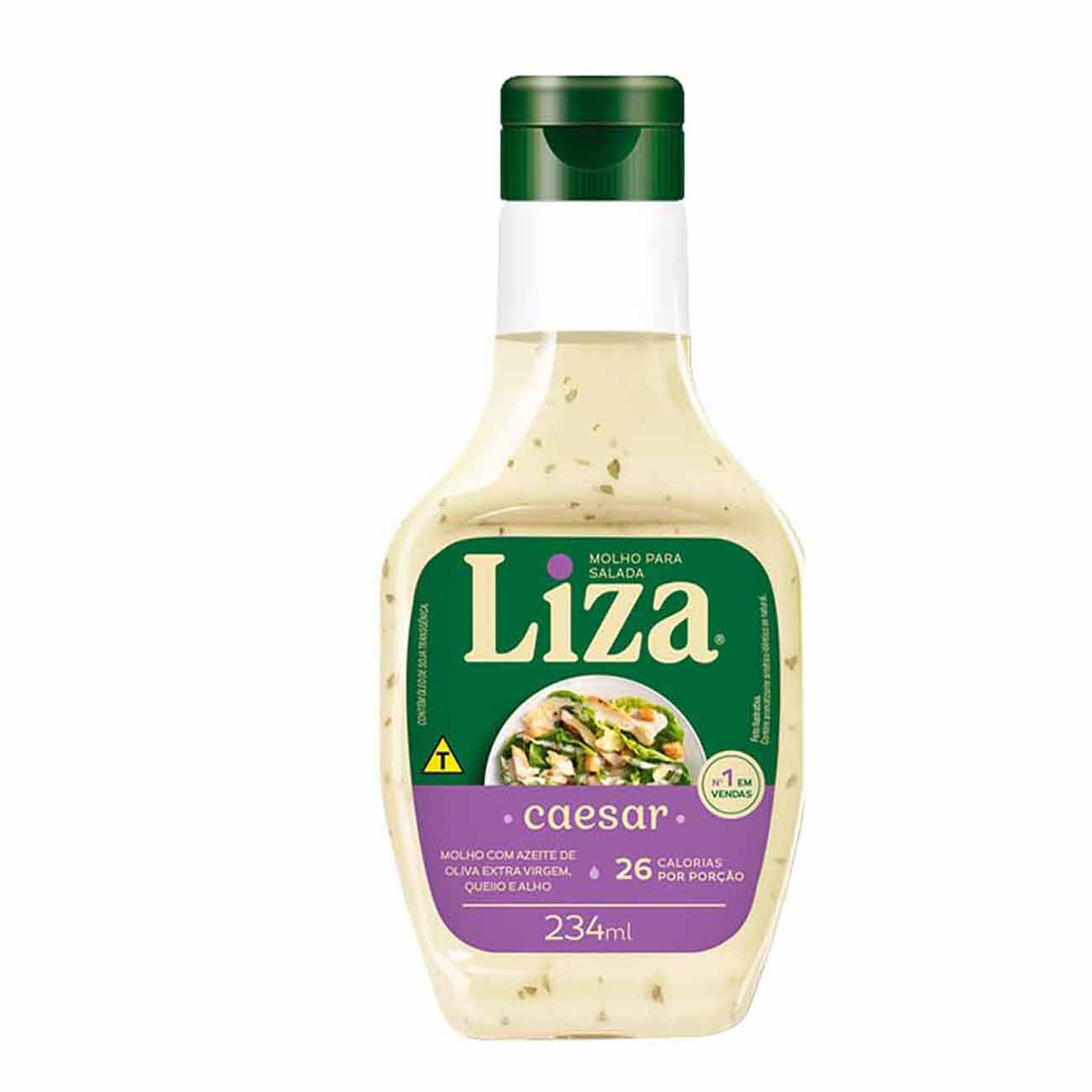 MOLHO SALADA LIZA POTE 234ML CAESAR