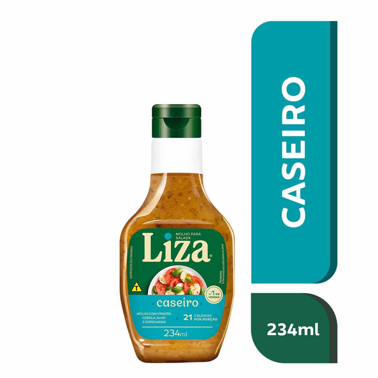 MOLHO SALADA LIZA POTE 234ML CASEIRO