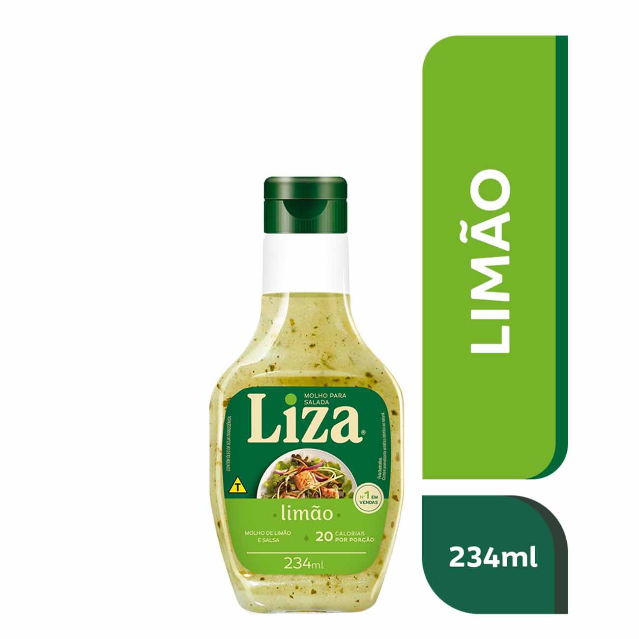 MOLHO SALADA LIZA POTE 234ML LIMAO