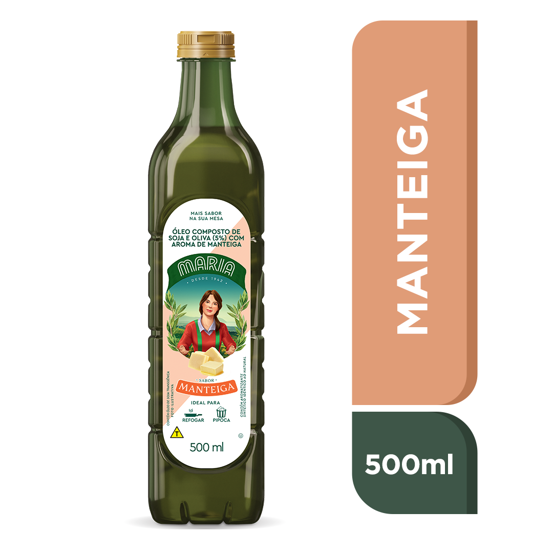 OLEO COMPOSTO MARIA PET 500 ML MANTEIGA