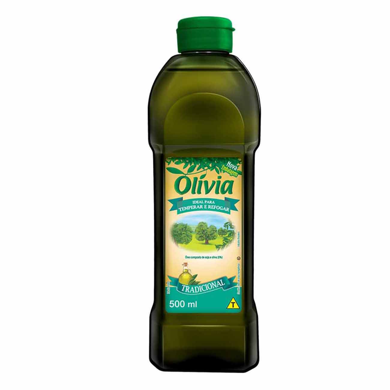 OLEO COMPOSTO OLIVIA PET 500ML TRADICIONAL