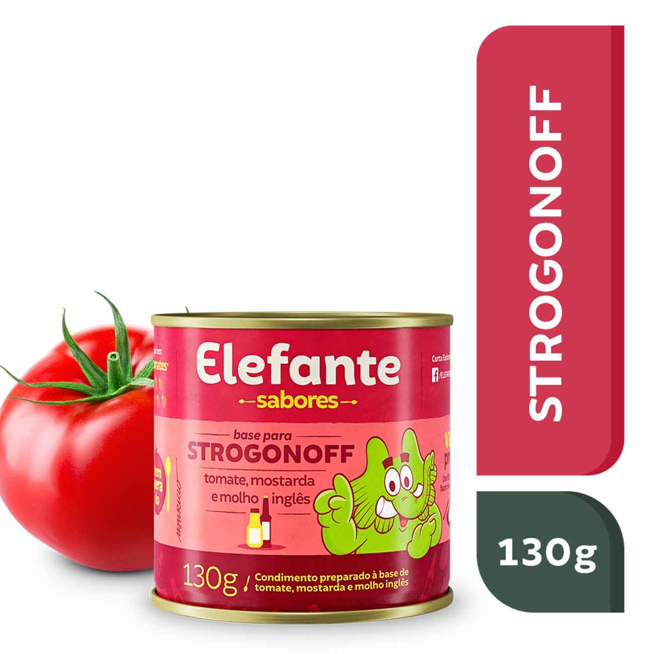 EXTRATO TOMATE ELEFANTE LATA 130G STROGONOFF