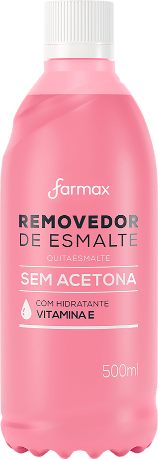 REMOVEDOR SEM/ACETONA FARMAX 500ML