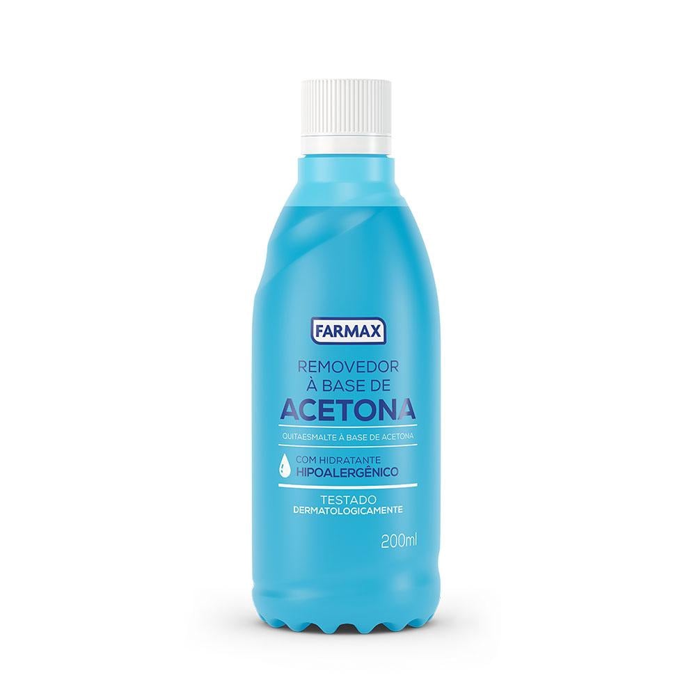 REMOVEDOR COM ACETONA FARMAX 200ML