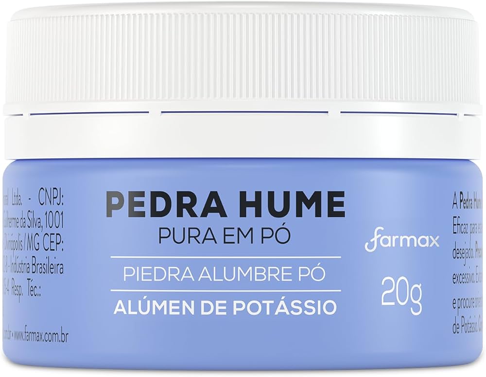 PEDRA HUME PURA PO FARMAX 20 G