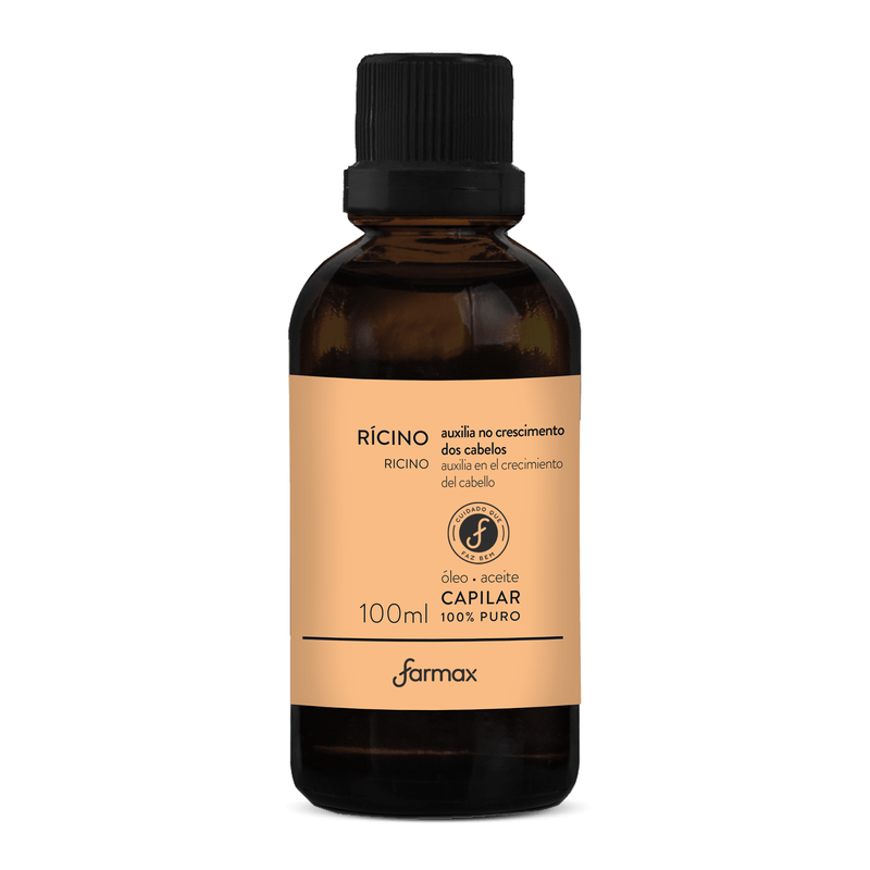 OLEO RICINO PURO FARMAX 100ML