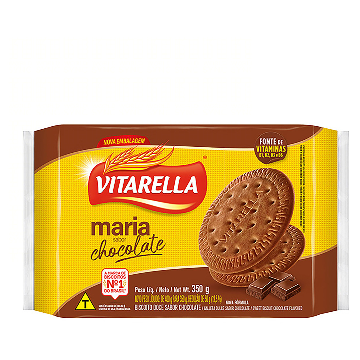 BISCOITO VITARELLA MARIA CHOCOLATE 350G