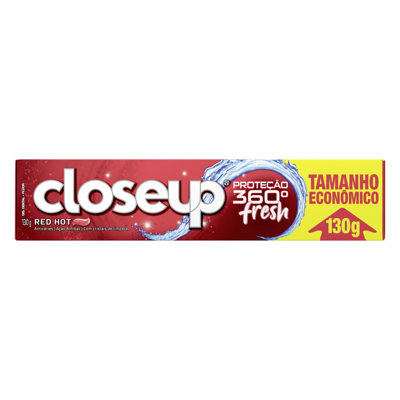 CREME DENTAL CLOSE-UP FRESH ACTION 130G RED HOT