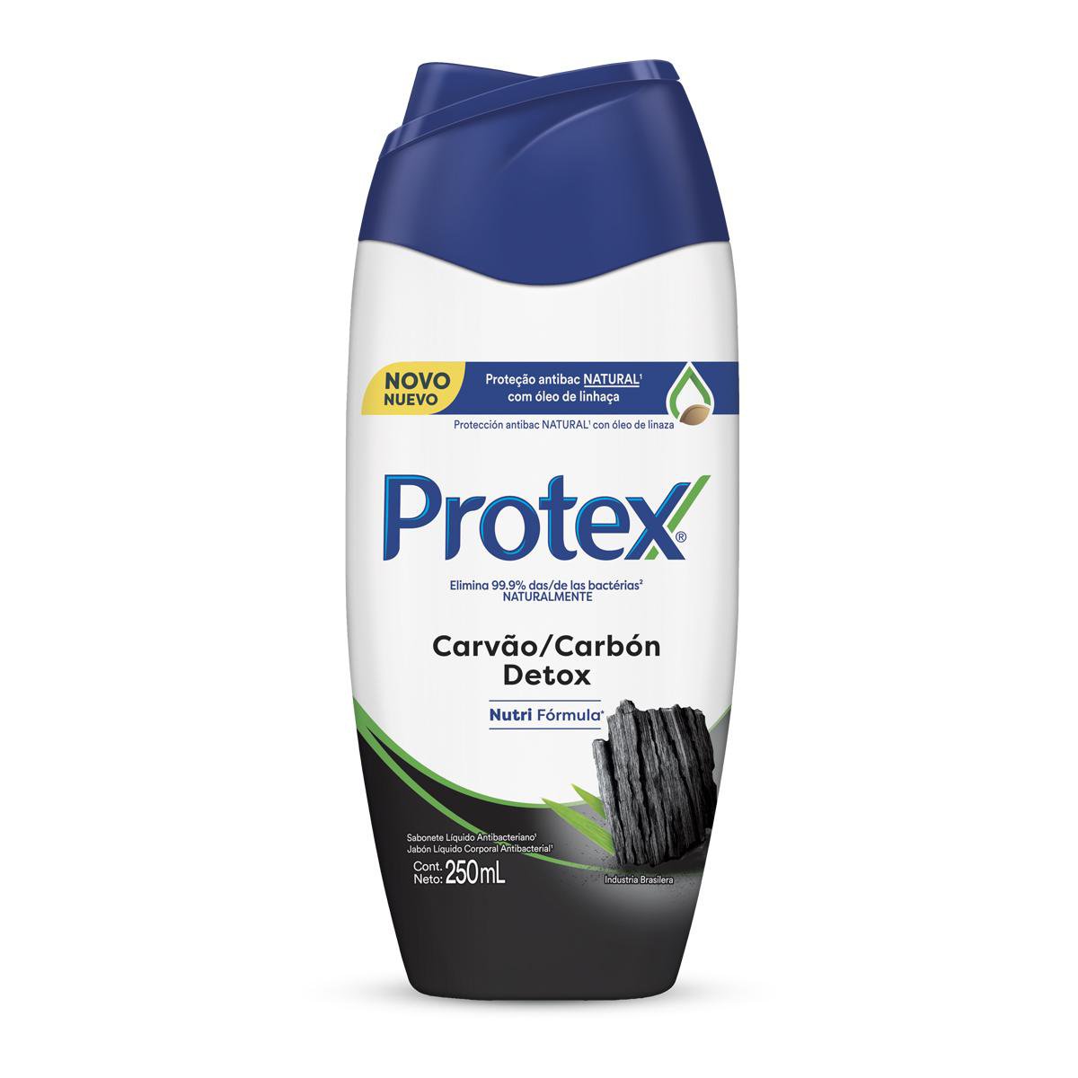 SABONETE LQ PROTEX 250ML CARVAO DETOX