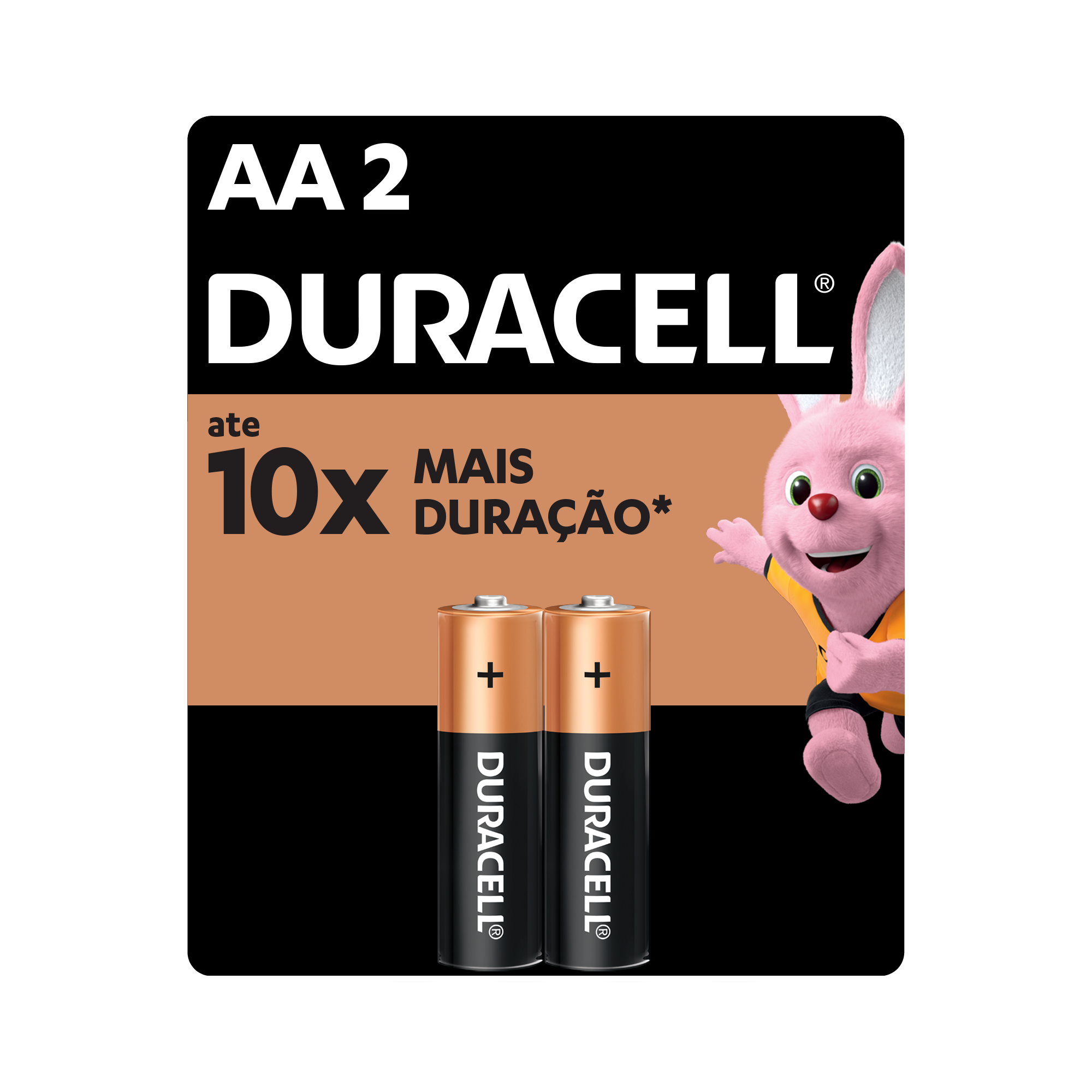 PILHA DURACELL ALCALINA AA COM 2UN