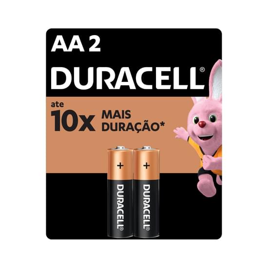PILHA DURACELL ALCALINA AA 6X2
