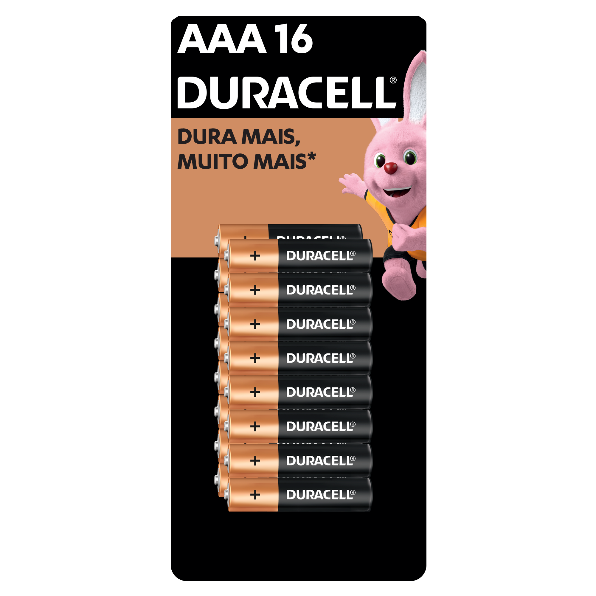 PILHA DURACELL ALCALINA AAA COM 16
