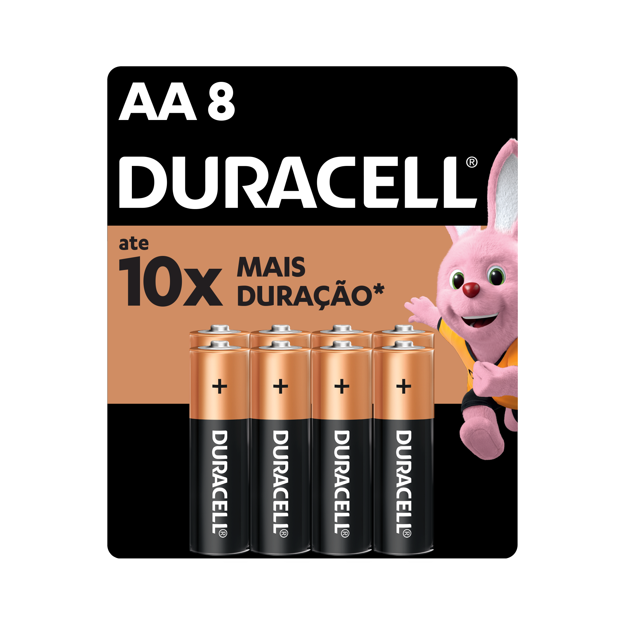 PILHA DURACELL ALCALINA AA CT-8
