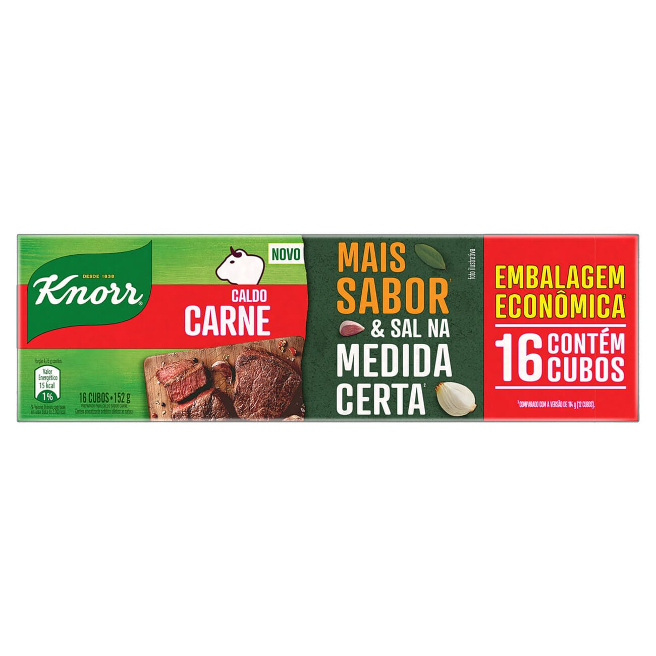 CALDO KNORR 152G CARNE