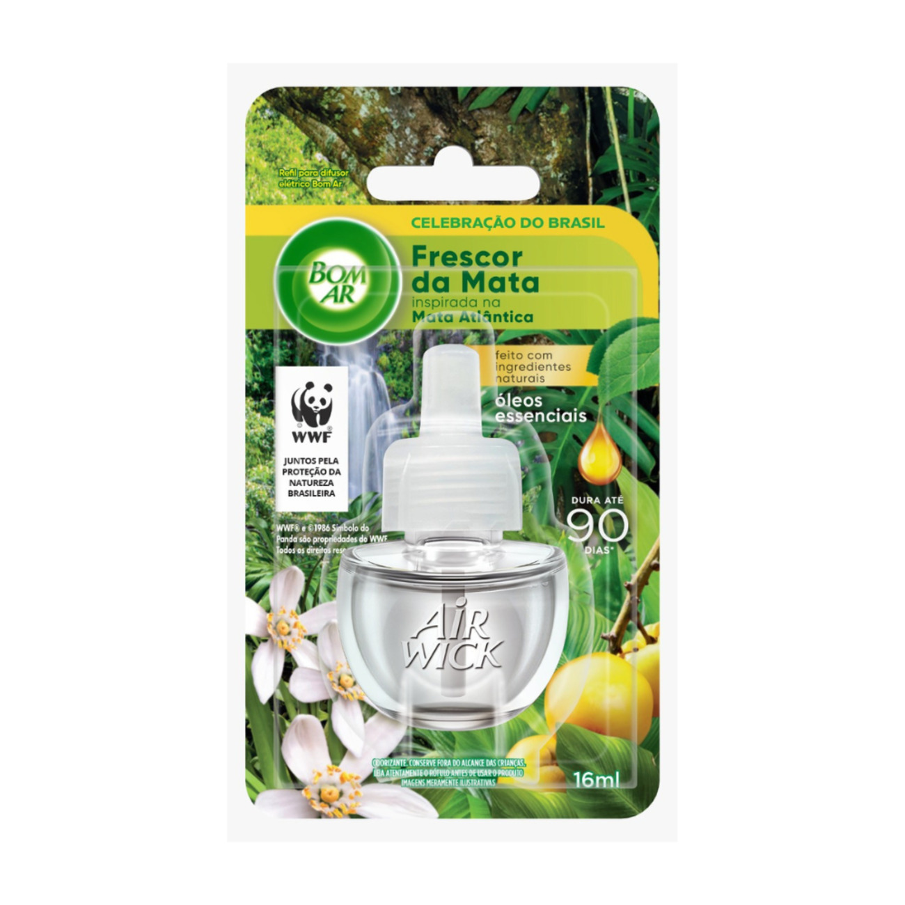 BOM AR AIR WICK ELET REFIL 16ML FRESCOR DA MATA