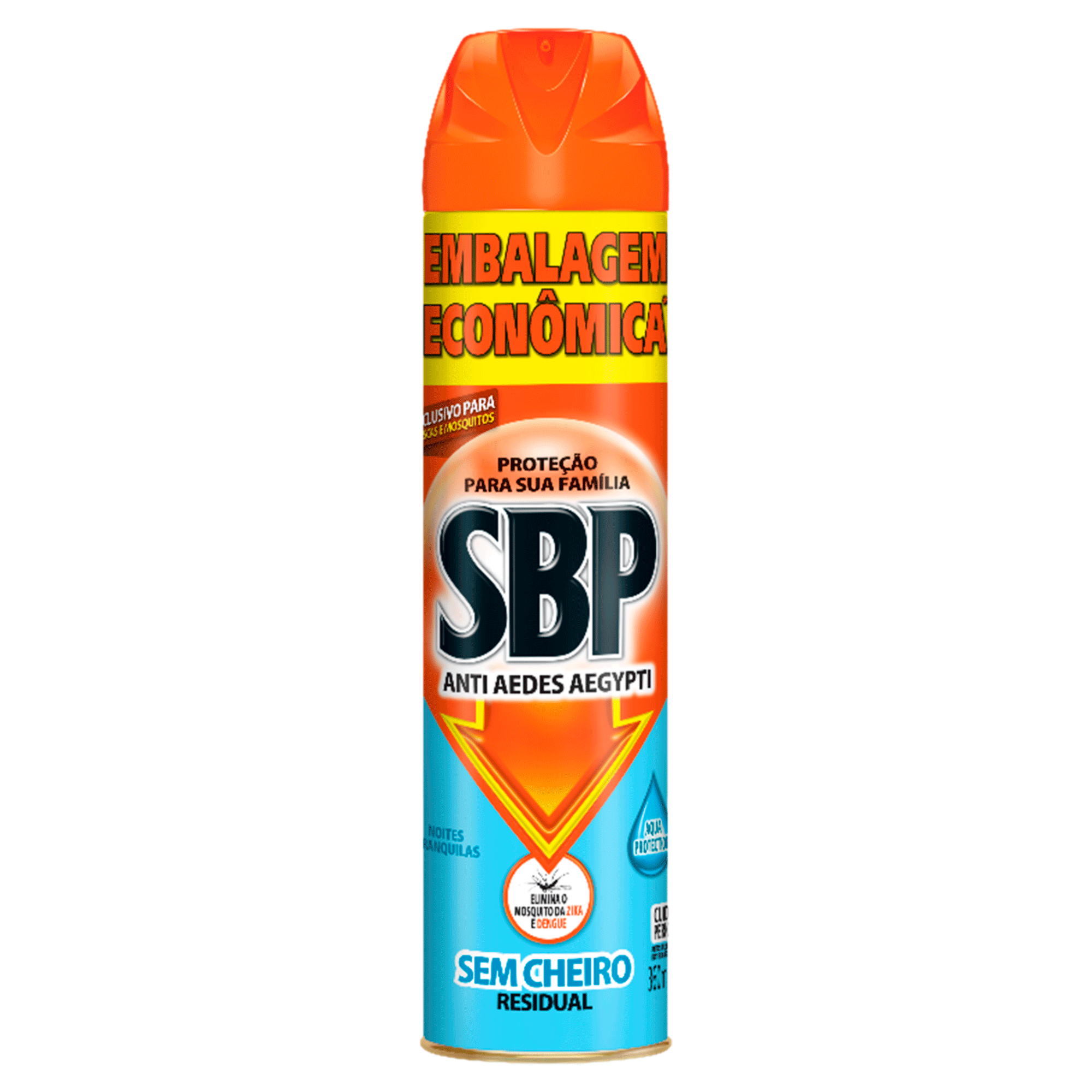 INSETICIDA SBP AER 360ML ANTI AEDES AEGYPTI S/CHEIRO