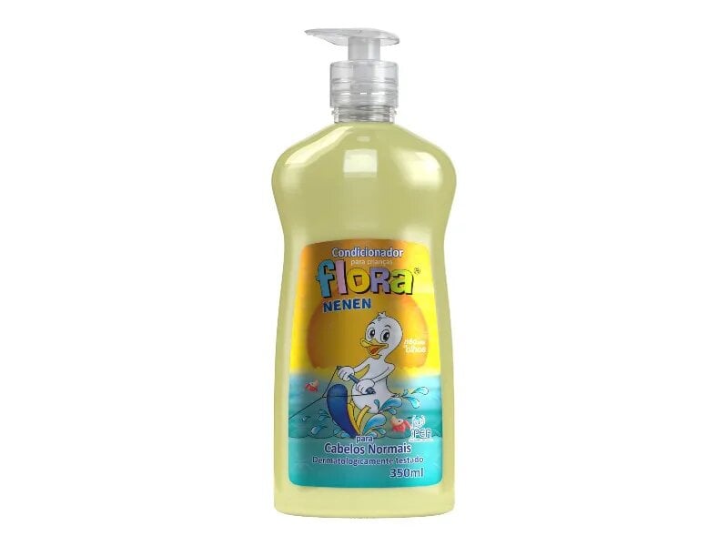 CONDICIONADOR INFANTIL FLORA NENEM 350ML CABELOS NORMAIS