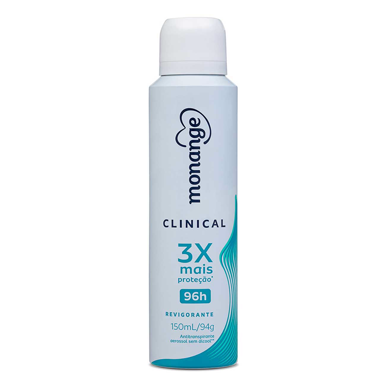 DESODORANTE AEROSOL MONANGE CLINICAL 96H 94G REVIGORANTE