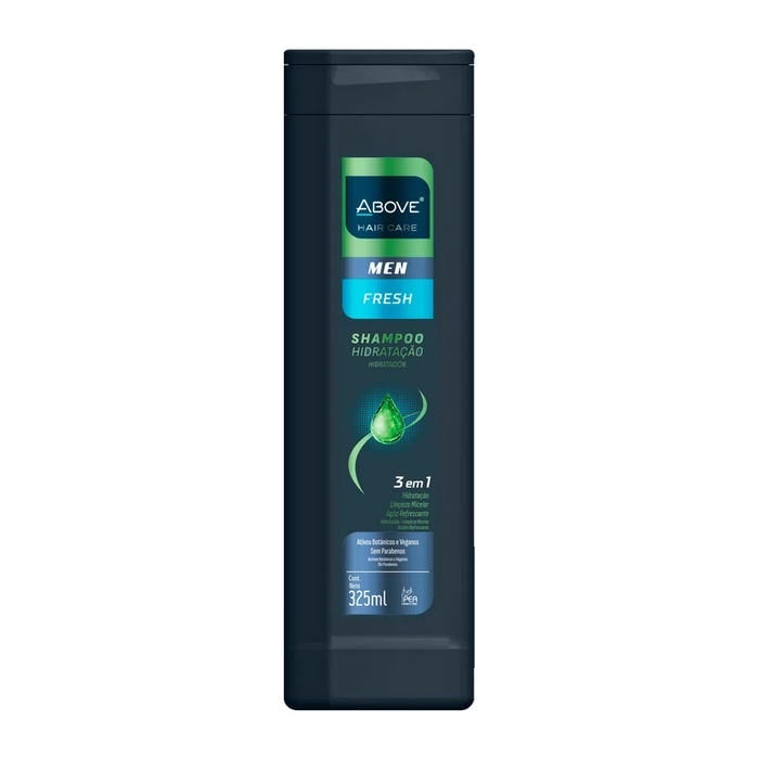 SHAMPOO ABOVE MEN 325ML HIDRATACAO