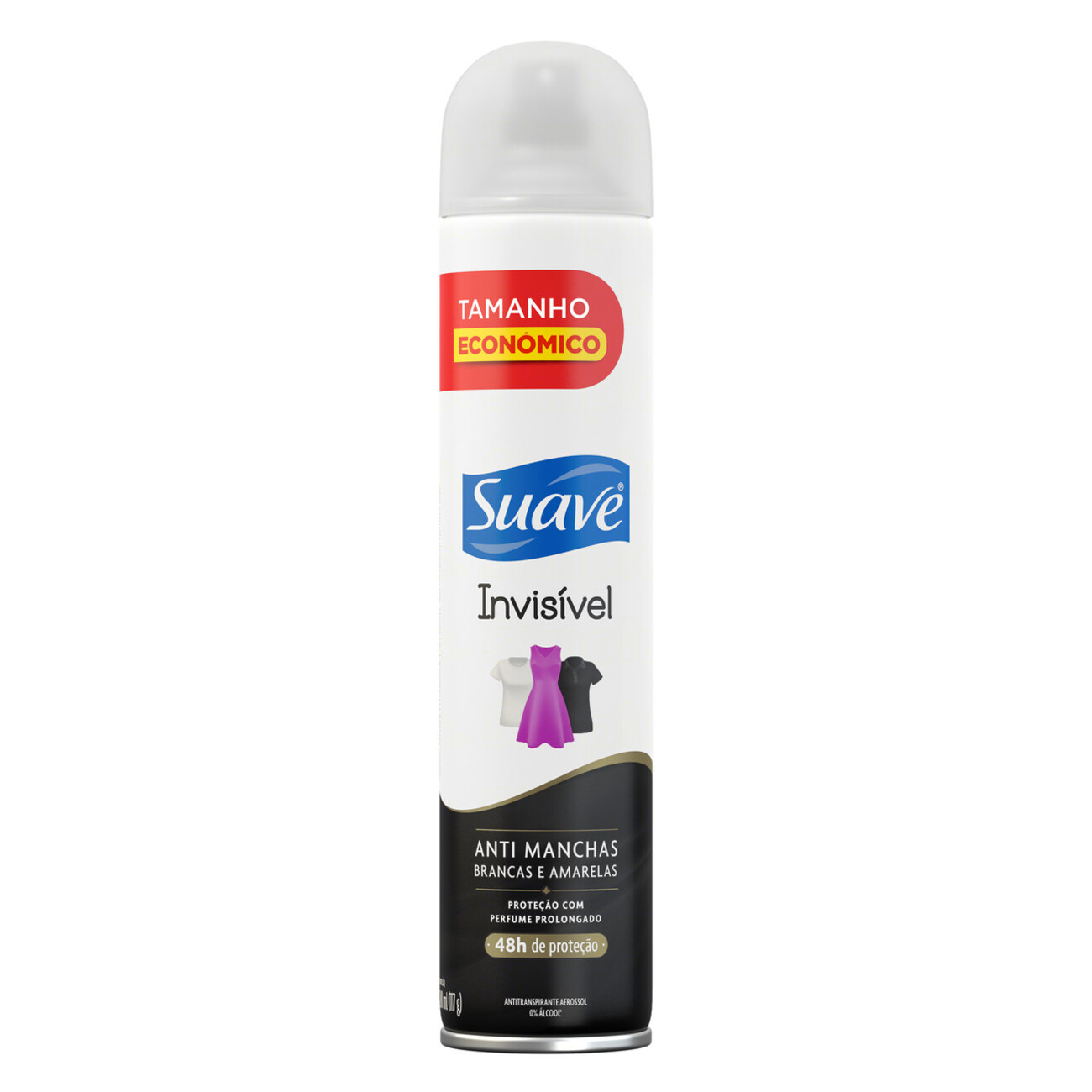DESODORANTE AEROSOL SUAVE 200ML LEVE MAIS PAGUE MENOS INVISIVEL