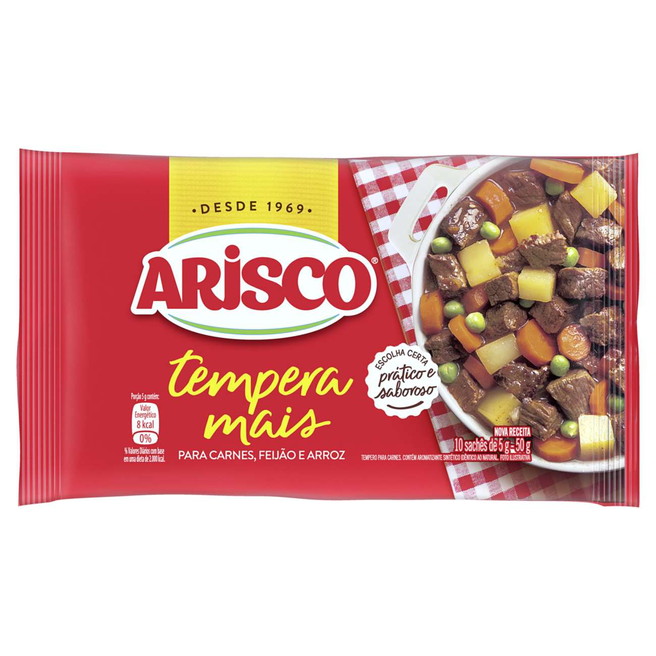TEMPERA MAIS ARISCO 50 G EM PO CARNES