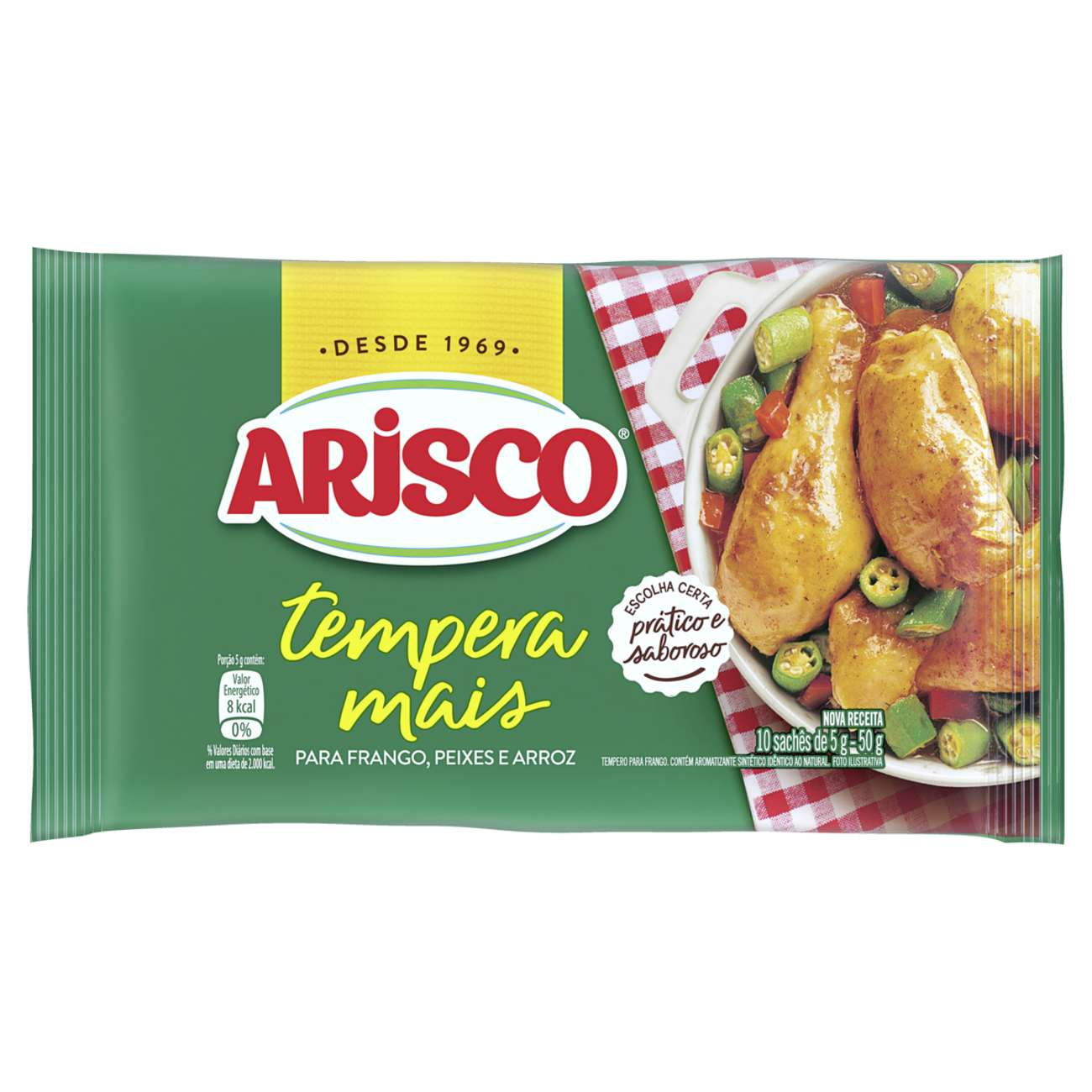 TEMPERA MAIS ARISCO 50 G EM PO FRANGO