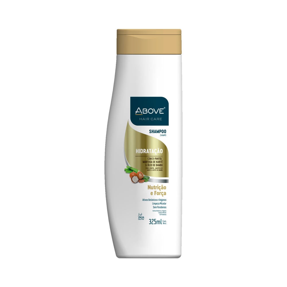 SHAMPOO ABOVE 325ML HIDRATACAO