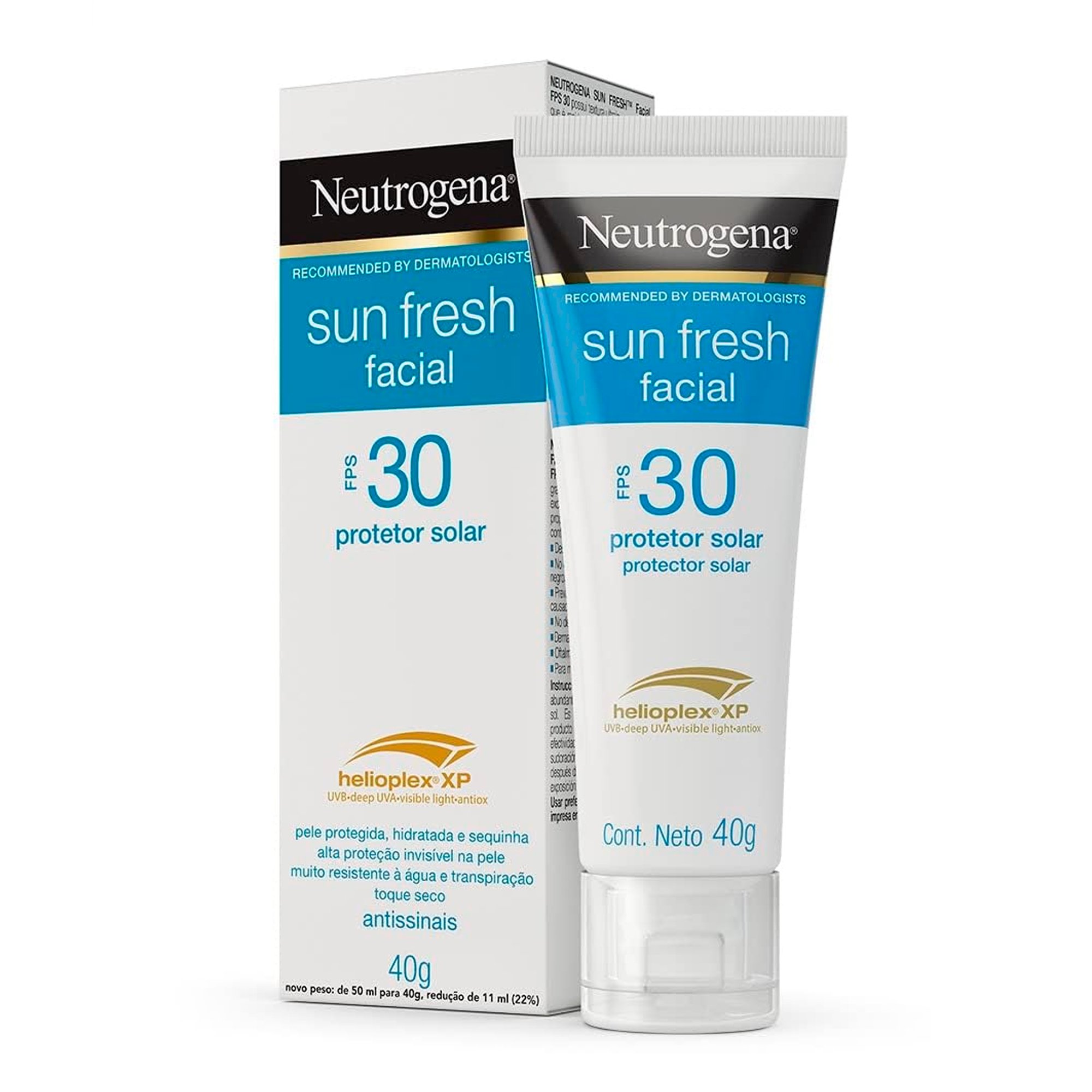 NEUTROGENA PROTETOR SOLAR FACIAL FPS 30 40 ML SUN FRESH