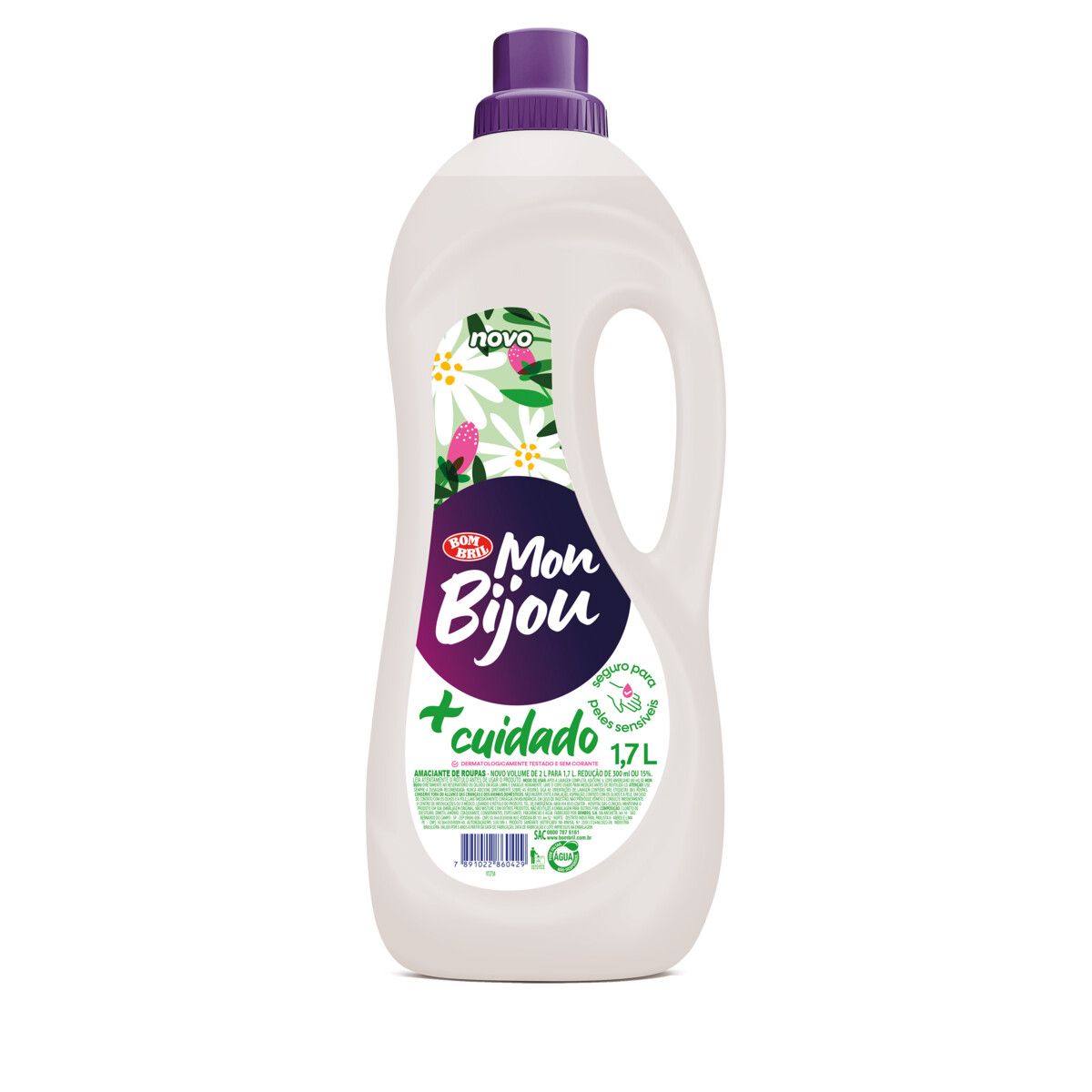 AMACIANTE BOMBRIL MON BIJOU 1,7L + CUIDADO