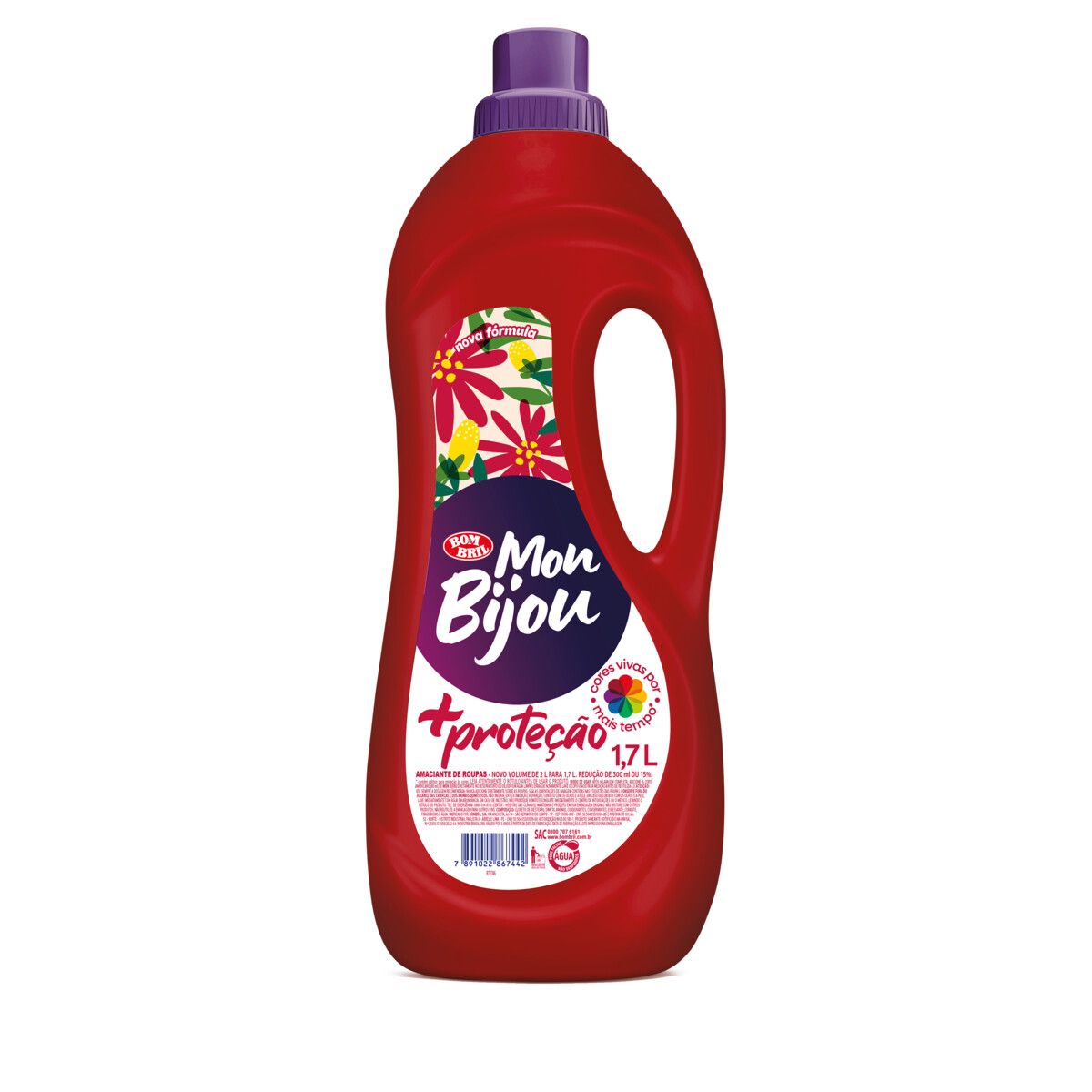 AMACIANTE BOMBRIL MON BIJOU 1,7L + PROTECAO