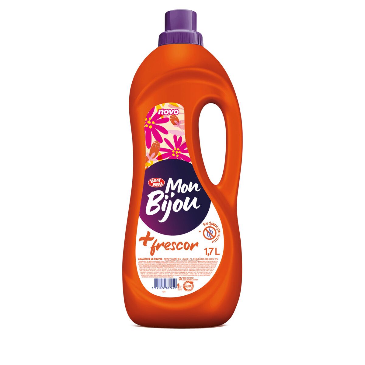 AMACIANTE BOMBRIL MON BIJOU 1,7L + FRESCOR