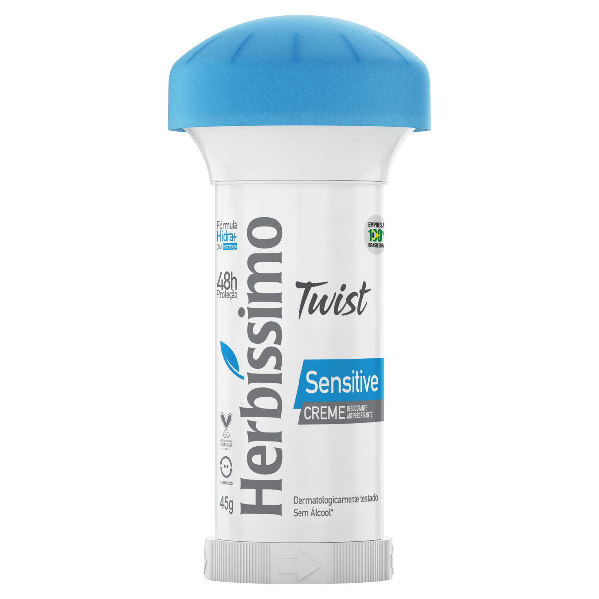 DESODORANTE CREME STICK HERBISSIMO 45G SENSITIVE