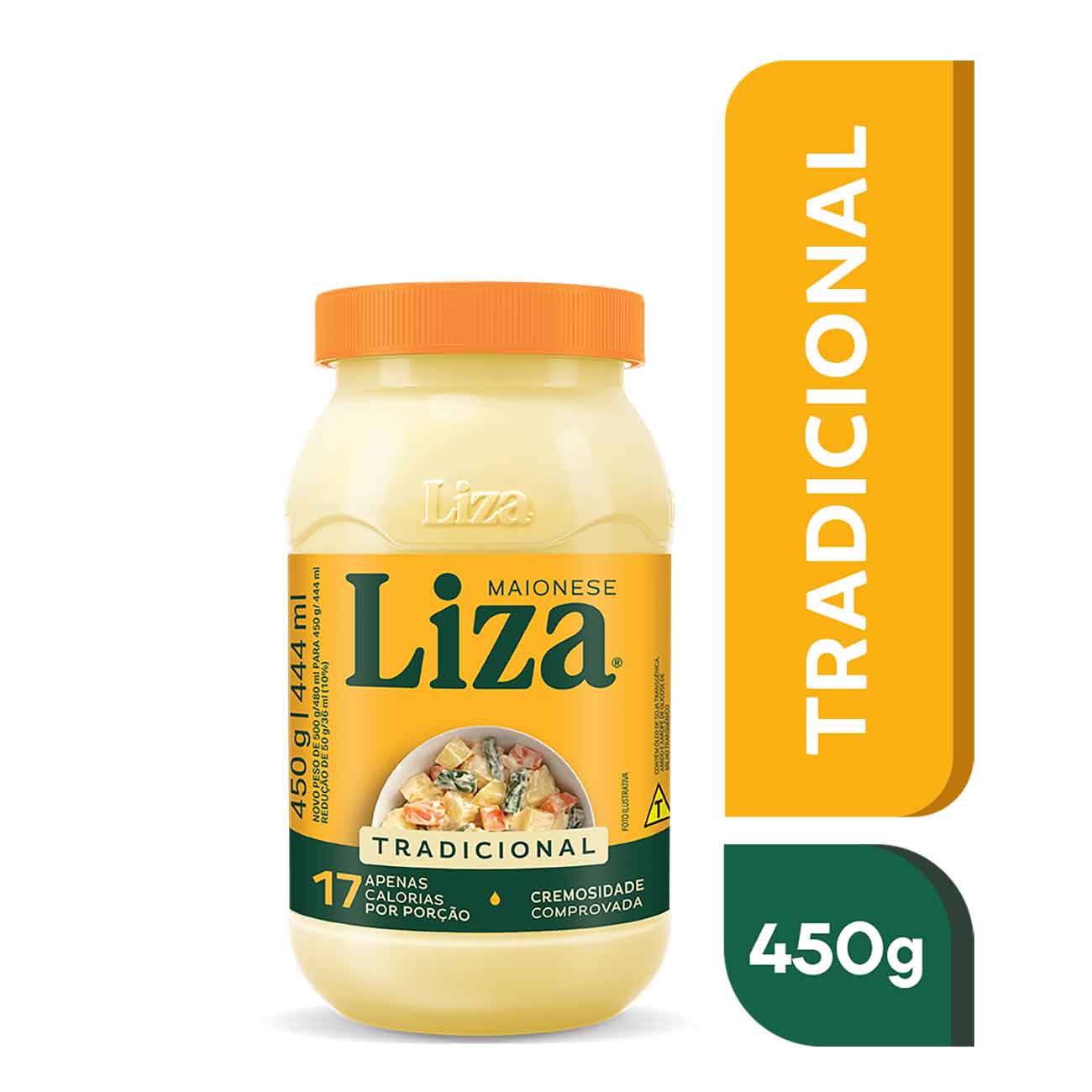 MAIONESE LIZA POTE 450G