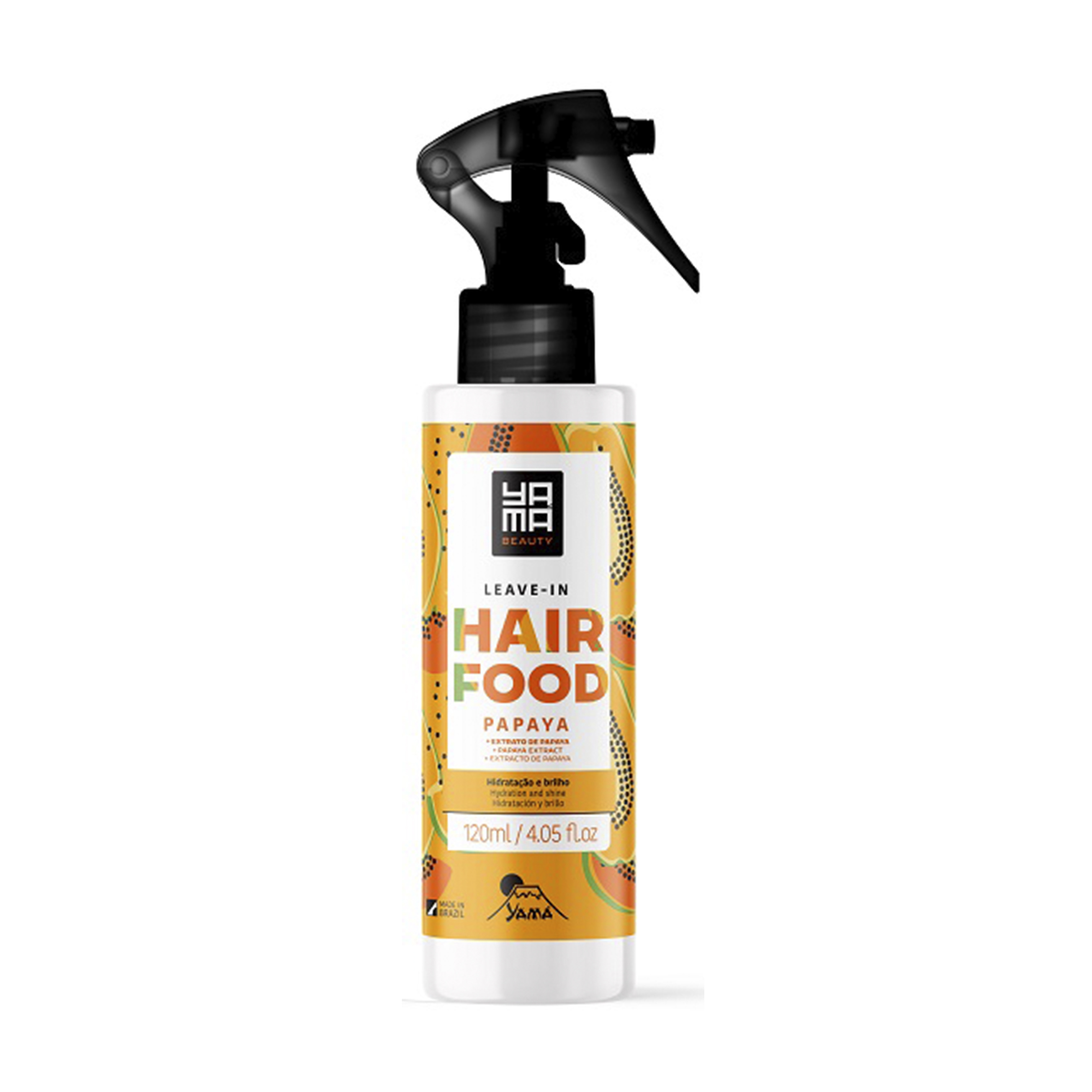 LEAVE IN YAMA HAIR FOOD SPRAY 120ML PAPAYA
