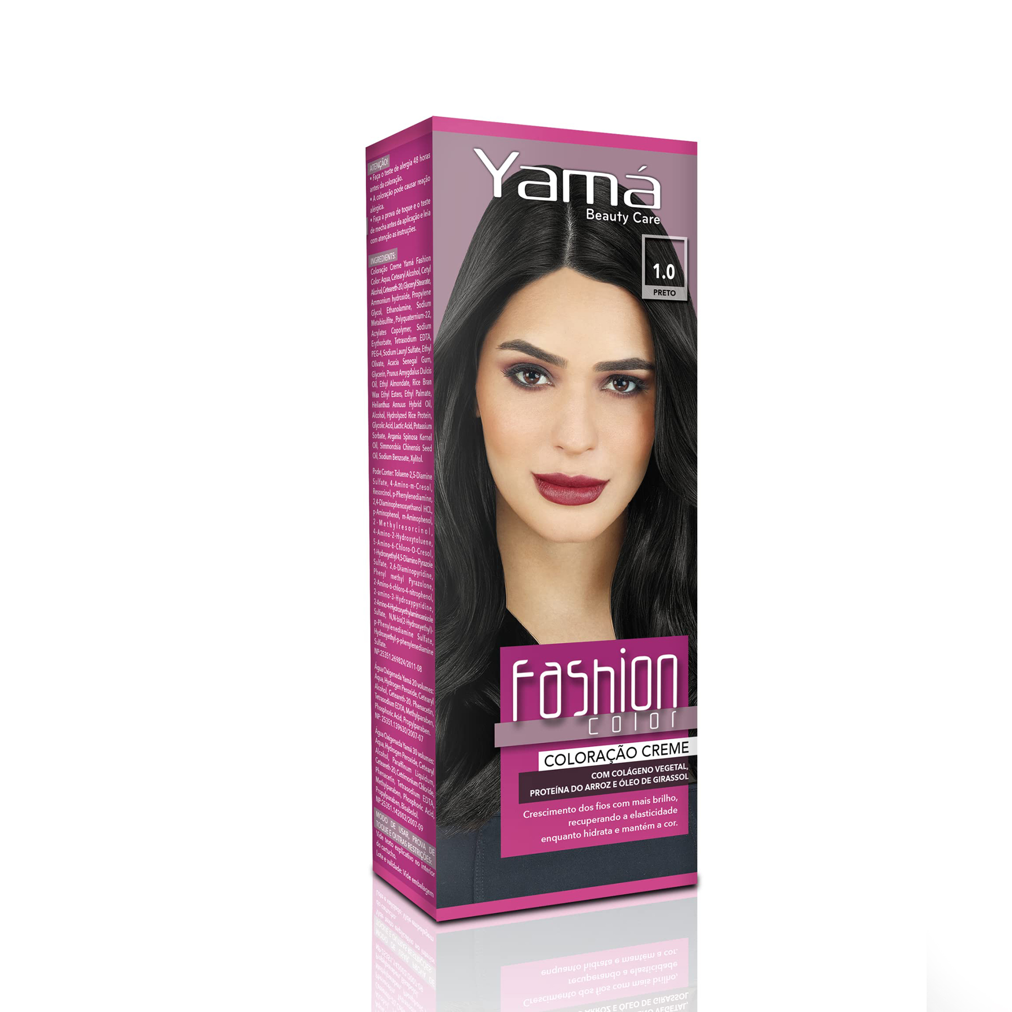 COLORACAO YAMA BEAUTY CARE MINI KIT 1.0 PRETO