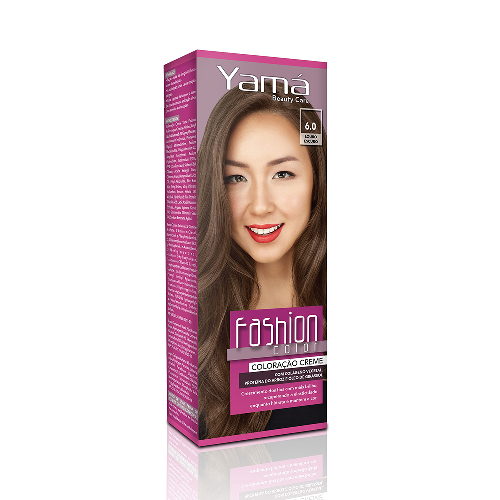 COLORACAO YAMA BEAUTY CARE MINI KIT 6.0 LOURO ESCURO
