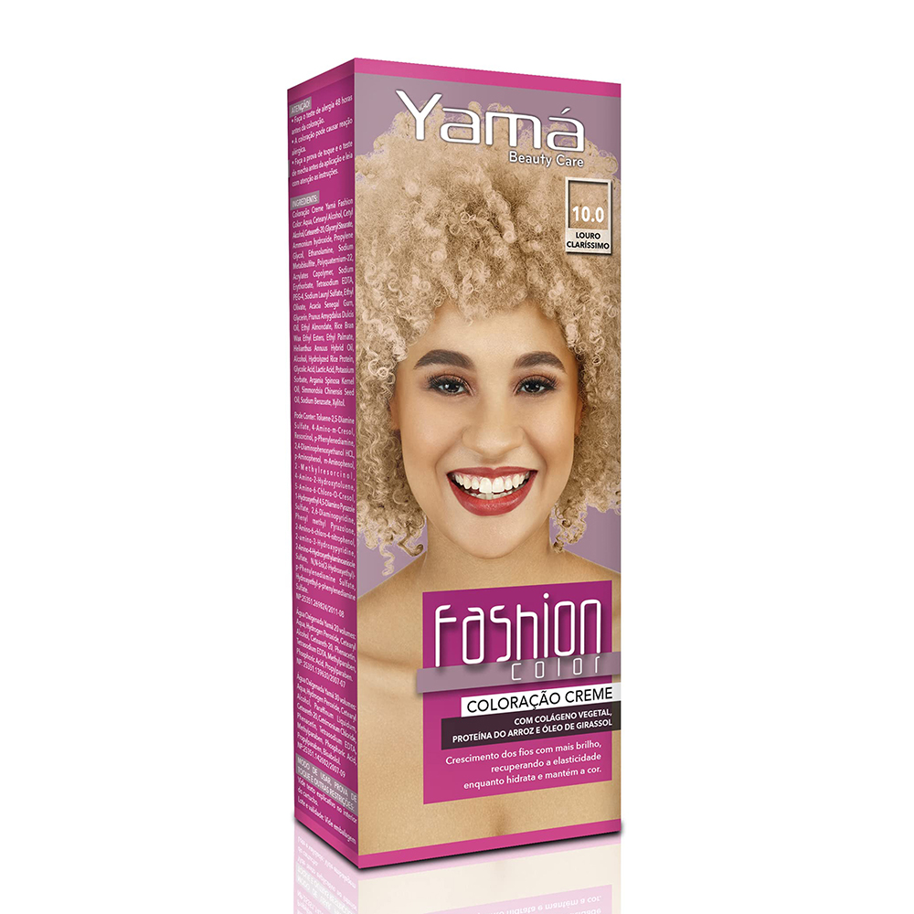 COLORACAO YAMA BEAUTY CARE MINI KIT 10.0 LOURO CLARISSIMO