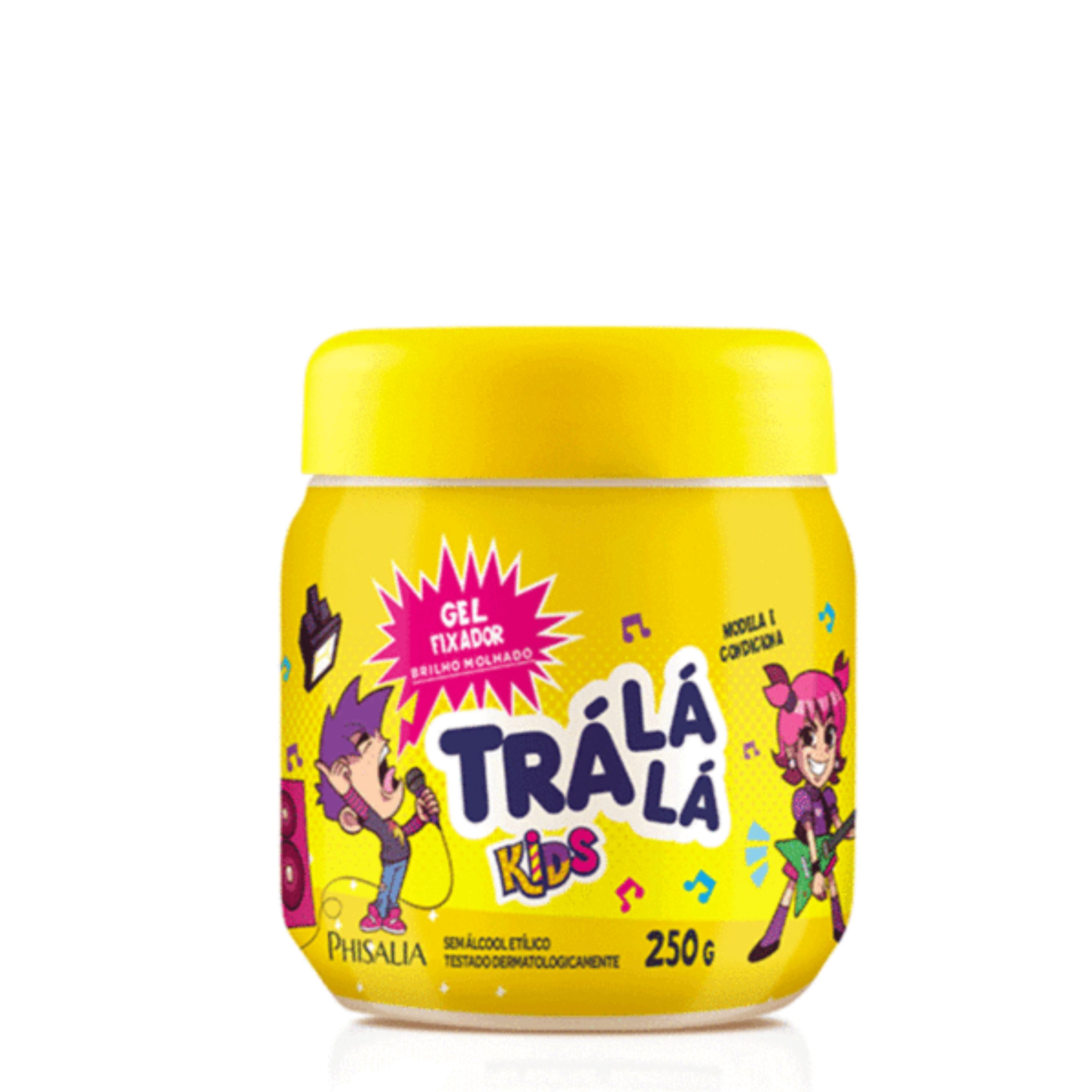 GEL FIXADOR TRALALA KIDS CONDICIONANTE SEM EMBARAÇO