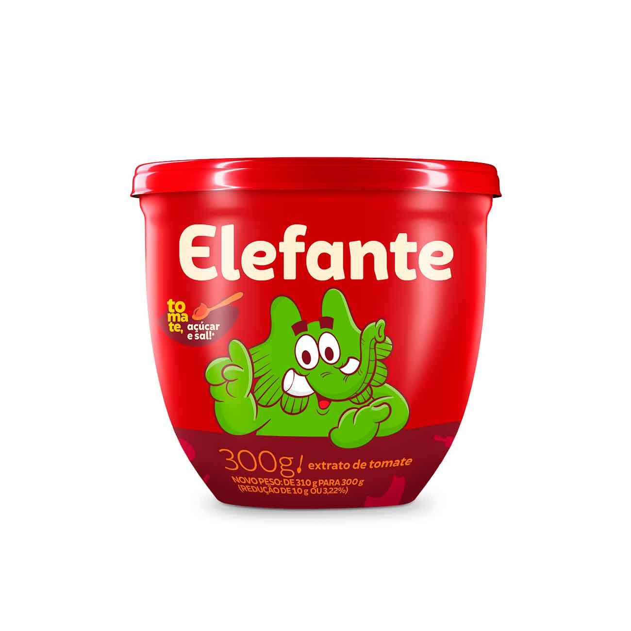 EXTRATO TOMATE ELEFANTE POTE 300G TRADICIONAL