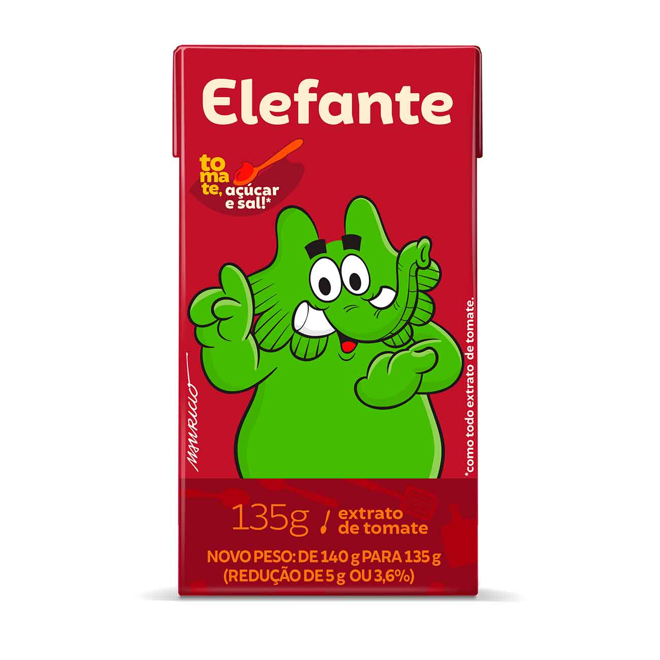 EXTRATO TOMATE ELEFANTE TP 135G
